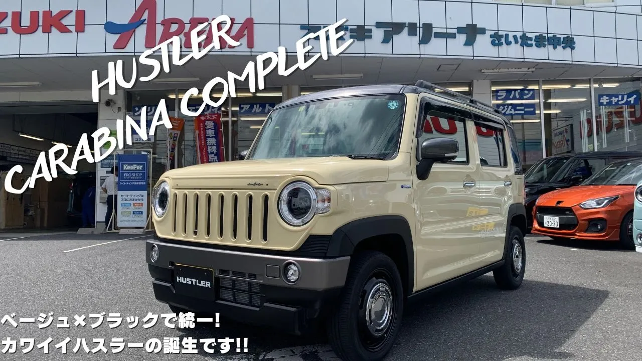 ダムドハスラーカラビナシフォンアイボリー／DAMD HUSTLER CARABINA