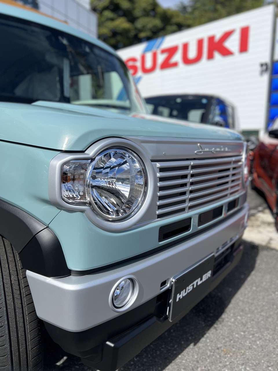 スズキ ハスラー新車外しフロントバンパー MR52 MR92 ハスラー フロントバンパー取り外し動画 DIY等参考用