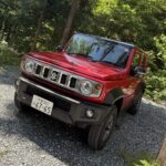埼玉スズキカスタムジムニーノマド赤黒